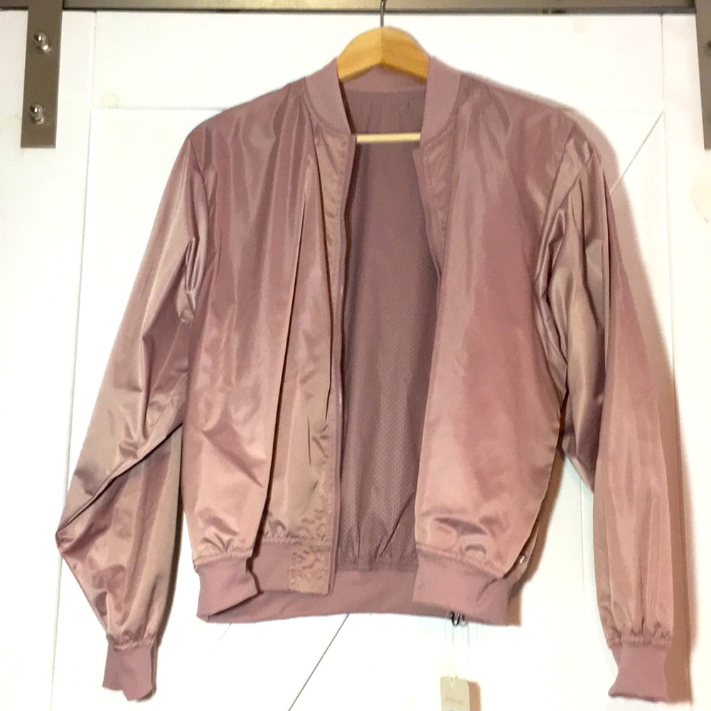 Fabletics eva bomber jacket NWT